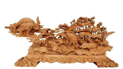 木雕藝術中的花卉華章 精湛技藝與震撼之美