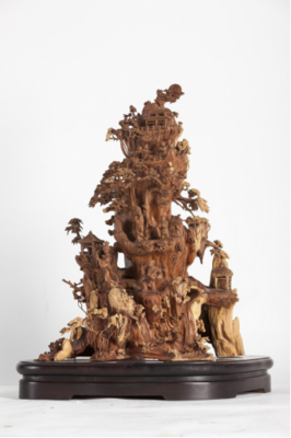 木雕廠家直銷/兩河木藝 以木為紙，雕刻花卉的詩意綻放